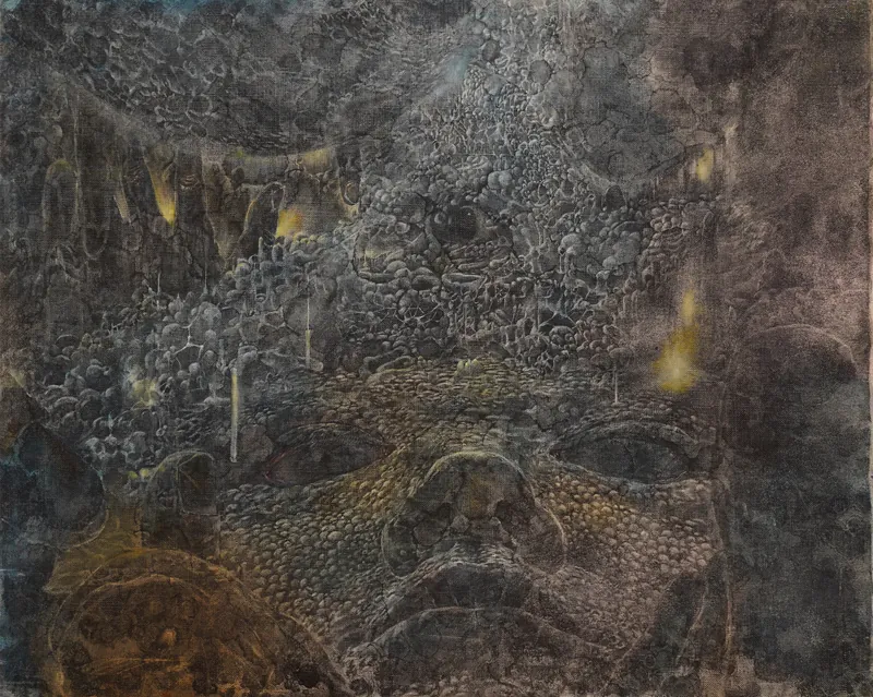須藤康花『自画像』2006年